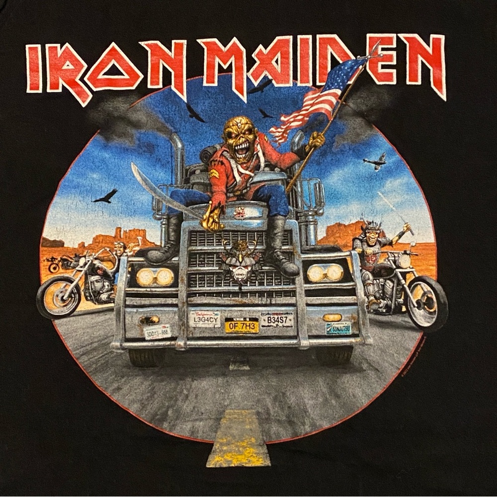 Iron Maiden Legacy of the Beast Tour 2022 Graphic T-Shirt